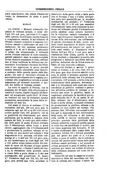 Annali della giurisprudenza italiana raccolta generale delle decisioni delle Corti di cassazione e d'appello in materia civile, criminale, commerciale, di diritto pubblico e amministrativo, e di procedura civile e penale