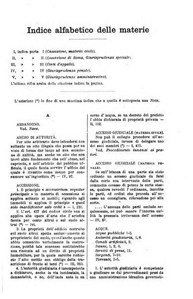 Annali della giurisprudenza italiana raccolta generale delle decisioni delle Corti di cassazione e d'appello in materia civile, criminale, commerciale, di diritto pubblico e amministrativo, e di procedura civile e penale