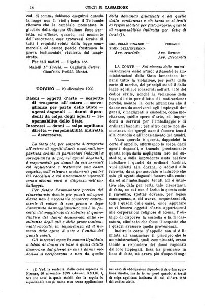 Annali della giurisprudenza italiana raccolta generale delle decisioni delle Corti di cassazione e d'appello in materia civile, criminale, commerciale, di diritto pubblico e amministrativo, e di procedura civile e penale