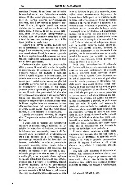 Annali della giurisprudenza italiana raccolta generale delle decisioni delle Corti di cassazione e d'appello in materia civile, criminale, commerciale, di diritto pubblico e amministrativo, e di procedura civile e penale