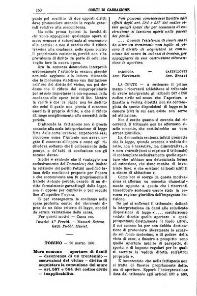 Annali della giurisprudenza italiana raccolta generale delle decisioni delle Corti di cassazione e d'appello in materia civile, criminale, commerciale, di diritto pubblico e amministrativo, e di procedura civile e penale