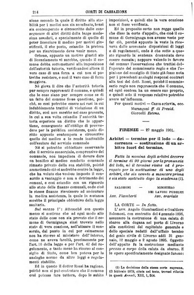 Annali della giurisprudenza italiana raccolta generale delle decisioni delle Corti di cassazione e d'appello in materia civile, criminale, commerciale, di diritto pubblico e amministrativo, e di procedura civile e penale