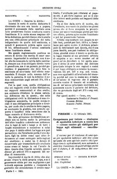 Annali della giurisprudenza italiana raccolta generale delle decisioni delle Corti di cassazione e d'appello in materia civile, criminale, commerciale, di diritto pubblico e amministrativo, e di procedura civile e penale