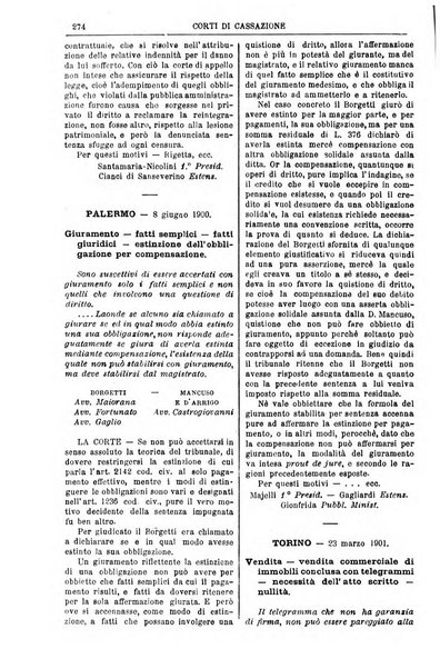 Annali della giurisprudenza italiana raccolta generale delle decisioni delle Corti di cassazione e d'appello in materia civile, criminale, commerciale, di diritto pubblico e amministrativo, e di procedura civile e penale