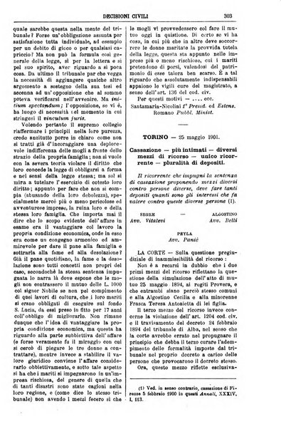 Annali della giurisprudenza italiana raccolta generale delle decisioni delle Corti di cassazione e d'appello in materia civile, criminale, commerciale, di diritto pubblico e amministrativo, e di procedura civile e penale