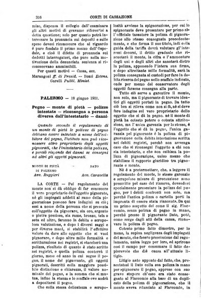 Annali della giurisprudenza italiana raccolta generale delle decisioni delle Corti di cassazione e d'appello in materia civile, criminale, commerciale, di diritto pubblico e amministrativo, e di procedura civile e penale