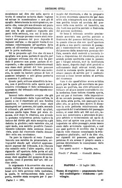 Annali della giurisprudenza italiana raccolta generale delle decisioni delle Corti di cassazione e d'appello in materia civile, criminale, commerciale, di diritto pubblico e amministrativo, e di procedura civile e penale