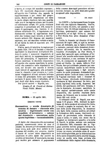 Annali della giurisprudenza italiana raccolta generale delle decisioni delle Corti di cassazione e d'appello in materia civile, criminale, commerciale, di diritto pubblico e amministrativo, e di procedura civile e penale