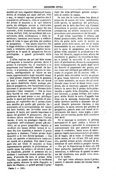 Annali della giurisprudenza italiana raccolta generale delle decisioni delle Corti di cassazione e d'appello in materia civile, criminale, commerciale, di diritto pubblico e amministrativo, e di procedura civile e penale