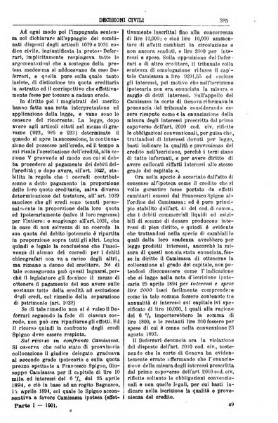 Annali della giurisprudenza italiana raccolta generale delle decisioni delle Corti di cassazione e d'appello in materia civile, criminale, commerciale, di diritto pubblico e amministrativo, e di procedura civile e penale