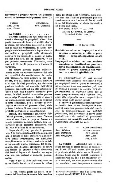 Annali della giurisprudenza italiana raccolta generale delle decisioni delle Corti di cassazione e d'appello in materia civile, criminale, commerciale, di diritto pubblico e amministrativo, e di procedura civile e penale