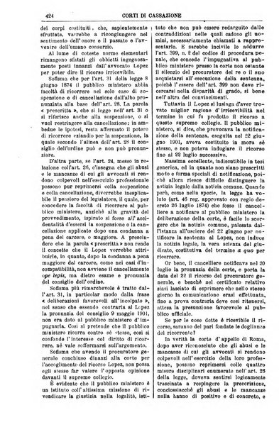 Annali della giurisprudenza italiana raccolta generale delle decisioni delle Corti di cassazione e d'appello in materia civile, criminale, commerciale, di diritto pubblico e amministrativo, e di procedura civile e penale