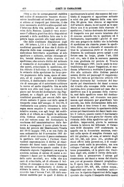 Annali della giurisprudenza italiana raccolta generale delle decisioni delle Corti di cassazione e d'appello in materia civile, criminale, commerciale, di diritto pubblico e amministrativo, e di procedura civile e penale