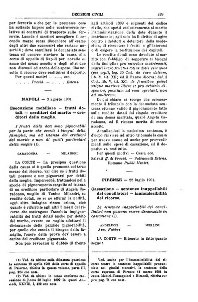 Annali della giurisprudenza italiana raccolta generale delle decisioni delle Corti di cassazione e d'appello in materia civile, criminale, commerciale, di diritto pubblico e amministrativo, e di procedura civile e penale