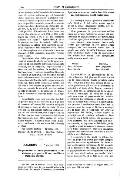 Annali della giurisprudenza italiana raccolta generale delle decisioni delle Corti di cassazione e d'appello in materia civile, criminale, commerciale, di diritto pubblico e amministrativo, e di procedura civile e penale