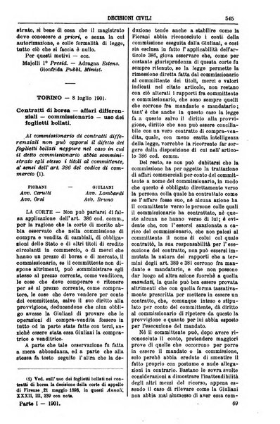 Annali della giurisprudenza italiana raccolta generale delle decisioni delle Corti di cassazione e d'appello in materia civile, criminale, commerciale, di diritto pubblico e amministrativo, e di procedura civile e penale