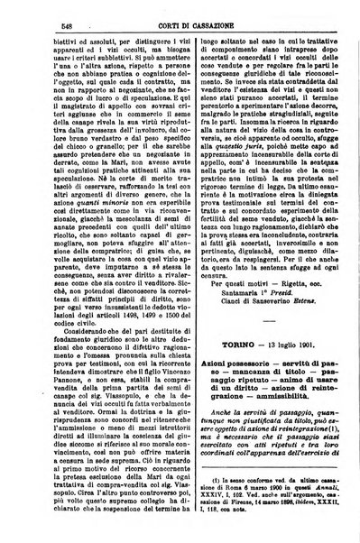 Annali della giurisprudenza italiana raccolta generale delle decisioni delle Corti di cassazione e d'appello in materia civile, criminale, commerciale, di diritto pubblico e amministrativo, e di procedura civile e penale