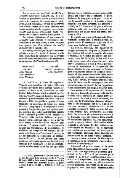 Annali della giurisprudenza italiana raccolta generale delle decisioni delle Corti di cassazione e d'appello in materia civile, criminale, commerciale, di diritto pubblico e amministrativo, e di procedura civile e penale