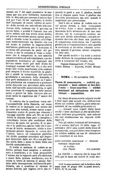 Annali della giurisprudenza italiana raccolta generale delle decisioni delle Corti di cassazione e d'appello in materia civile, criminale, commerciale, di diritto pubblico e amministrativo, e di procedura civile e penale