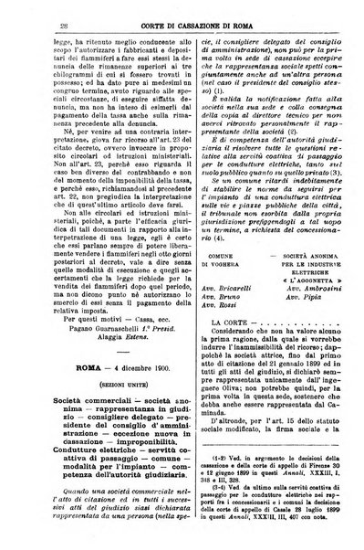 Annali della giurisprudenza italiana raccolta generale delle decisioni delle Corti di cassazione e d'appello in materia civile, criminale, commerciale, di diritto pubblico e amministrativo, e di procedura civile e penale