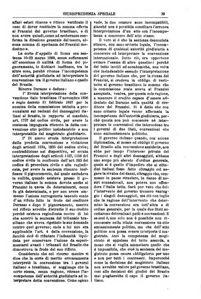 Annali della giurisprudenza italiana raccolta generale delle decisioni delle Corti di cassazione e d'appello in materia civile, criminale, commerciale, di diritto pubblico e amministrativo, e di procedura civile e penale