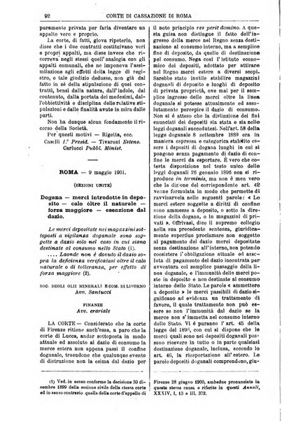 Annali della giurisprudenza italiana raccolta generale delle decisioni delle Corti di cassazione e d'appello in materia civile, criminale, commerciale, di diritto pubblico e amministrativo, e di procedura civile e penale