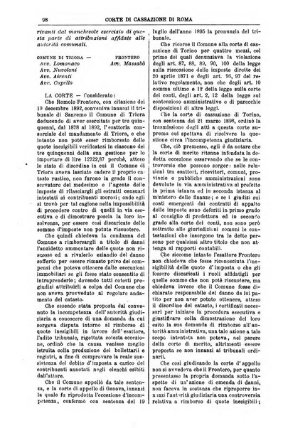 Annali della giurisprudenza italiana raccolta generale delle decisioni delle Corti di cassazione e d'appello in materia civile, criminale, commerciale, di diritto pubblico e amministrativo, e di procedura civile e penale