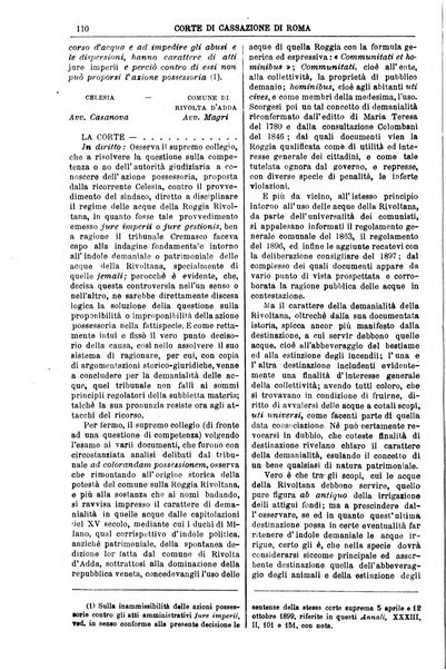 Annali della giurisprudenza italiana raccolta generale delle decisioni delle Corti di cassazione e d'appello in materia civile, criminale, commerciale, di diritto pubblico e amministrativo, e di procedura civile e penale