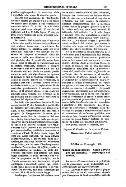 Annali della giurisprudenza italiana raccolta generale delle decisioni delle Corti di cassazione e d'appello in materia civile, criminale, commerciale, di diritto pubblico e amministrativo, e di procedura civile e penale