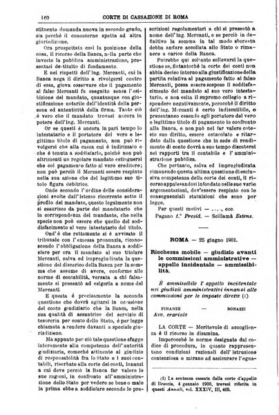 Annali della giurisprudenza italiana raccolta generale delle decisioni delle Corti di cassazione e d'appello in materia civile, criminale, commerciale, di diritto pubblico e amministrativo, e di procedura civile e penale