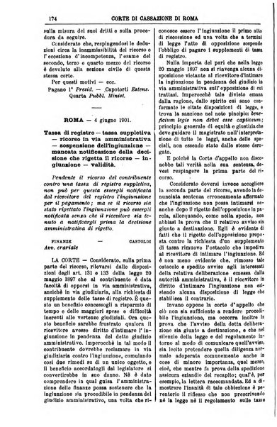 Annali della giurisprudenza italiana raccolta generale delle decisioni delle Corti di cassazione e d'appello in materia civile, criminale, commerciale, di diritto pubblico e amministrativo, e di procedura civile e penale