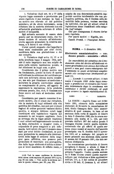 Annali della giurisprudenza italiana raccolta generale delle decisioni delle Corti di cassazione e d'appello in materia civile, criminale, commerciale, di diritto pubblico e amministrativo, e di procedura civile e penale