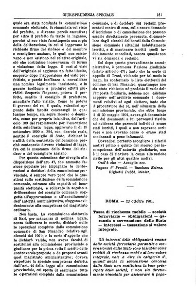 Annali della giurisprudenza italiana raccolta generale delle decisioni delle Corti di cassazione e d'appello in materia civile, criminale, commerciale, di diritto pubblico e amministrativo, e di procedura civile e penale