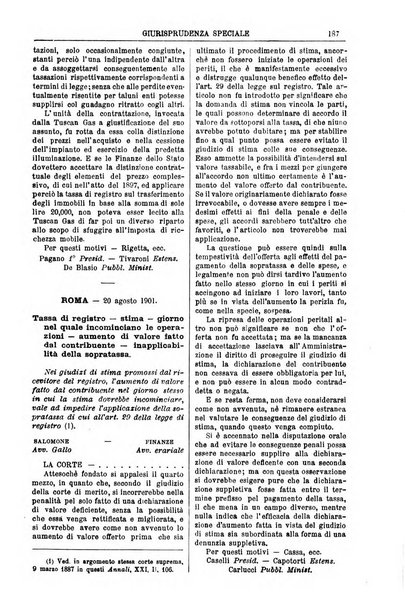 Annali della giurisprudenza italiana raccolta generale delle decisioni delle Corti di cassazione e d'appello in materia civile, criminale, commerciale, di diritto pubblico e amministrativo, e di procedura civile e penale