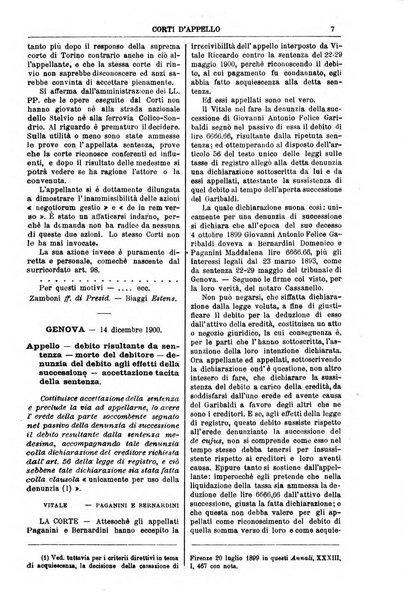 Annali della giurisprudenza italiana raccolta generale delle decisioni delle Corti di cassazione e d'appello in materia civile, criminale, commerciale, di diritto pubblico e amministrativo, e di procedura civile e penale