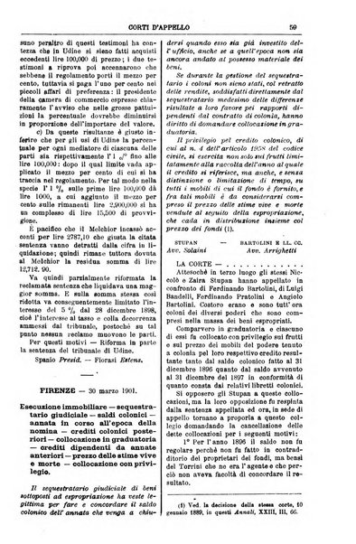 Annali della giurisprudenza italiana raccolta generale delle decisioni delle Corti di cassazione e d'appello in materia civile, criminale, commerciale, di diritto pubblico e amministrativo, e di procedura civile e penale