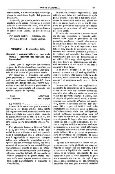 Annali della giurisprudenza italiana raccolta generale delle decisioni delle Corti di cassazione e d'appello in materia civile, criminale, commerciale, di diritto pubblico e amministrativo, e di procedura civile e penale