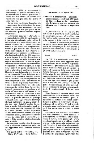 Annali della giurisprudenza italiana raccolta generale delle decisioni delle Corti di cassazione e d'appello in materia civile, criminale, commerciale, di diritto pubblico e amministrativo, e di procedura civile e penale