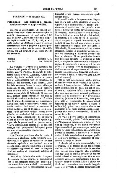 Annali della giurisprudenza italiana raccolta generale delle decisioni delle Corti di cassazione e d'appello in materia civile, criminale, commerciale, di diritto pubblico e amministrativo, e di procedura civile e penale