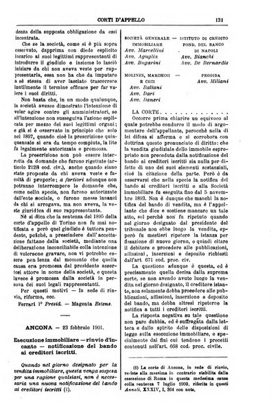 Annali della giurisprudenza italiana raccolta generale delle decisioni delle Corti di cassazione e d'appello in materia civile, criminale, commerciale, di diritto pubblico e amministrativo, e di procedura civile e penale