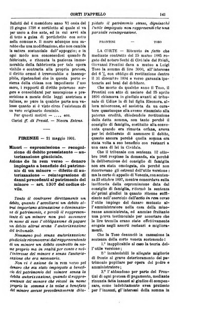 Annali della giurisprudenza italiana raccolta generale delle decisioni delle Corti di cassazione e d'appello in materia civile, criminale, commerciale, di diritto pubblico e amministrativo, e di procedura civile e penale