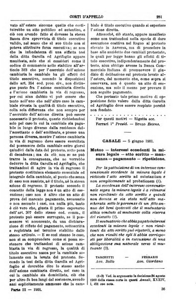 Annali della giurisprudenza italiana raccolta generale delle decisioni delle Corti di cassazione e d'appello in materia civile, criminale, commerciale, di diritto pubblico e amministrativo, e di procedura civile e penale