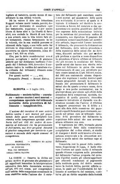 Annali della giurisprudenza italiana raccolta generale delle decisioni delle Corti di cassazione e d'appello in materia civile, criminale, commerciale, di diritto pubblico e amministrativo, e di procedura civile e penale