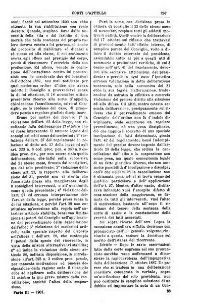 Annali della giurisprudenza italiana raccolta generale delle decisioni delle Corti di cassazione e d'appello in materia civile, criminale, commerciale, di diritto pubblico e amministrativo, e di procedura civile e penale