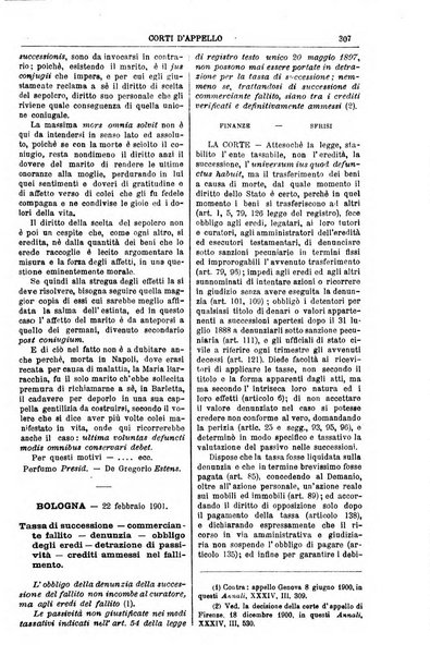 Annali della giurisprudenza italiana raccolta generale delle decisioni delle Corti di cassazione e d'appello in materia civile, criminale, commerciale, di diritto pubblico e amministrativo, e di procedura civile e penale