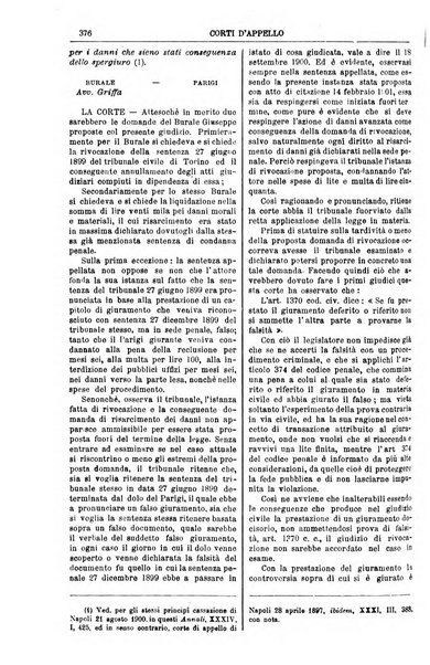 Annali della giurisprudenza italiana raccolta generale delle decisioni delle Corti di cassazione e d'appello in materia civile, criminale, commerciale, di diritto pubblico e amministrativo, e di procedura civile e penale