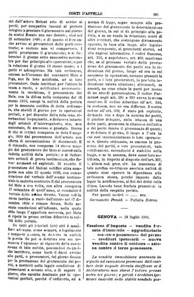 Annali della giurisprudenza italiana raccolta generale delle decisioni delle Corti di cassazione e d'appello in materia civile, criminale, commerciale, di diritto pubblico e amministrativo, e di procedura civile e penale