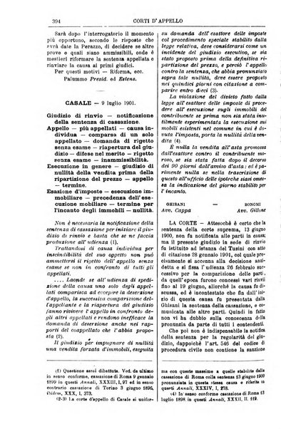 Annali della giurisprudenza italiana raccolta generale delle decisioni delle Corti di cassazione e d'appello in materia civile, criminale, commerciale, di diritto pubblico e amministrativo, e di procedura civile e penale