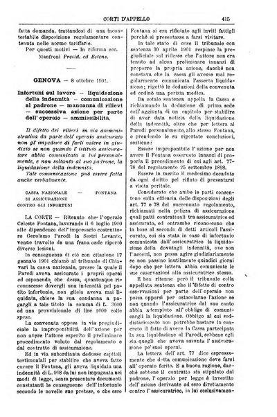 Annali della giurisprudenza italiana raccolta generale delle decisioni delle Corti di cassazione e d'appello in materia civile, criminale, commerciale, di diritto pubblico e amministrativo, e di procedura civile e penale