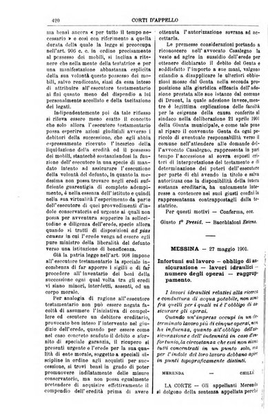 Annali della giurisprudenza italiana raccolta generale delle decisioni delle Corti di cassazione e d'appello in materia civile, criminale, commerciale, di diritto pubblico e amministrativo, e di procedura civile e penale